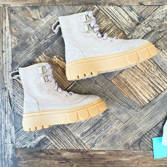 NWT Sorel Caribu X Waterproof Leather Lace Up Boots Taupe Boots – Sz 8 - Picture 8 of 12
